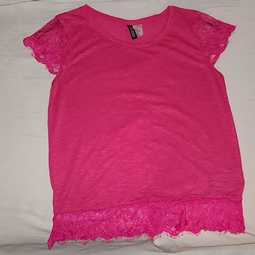 Pink H&M top